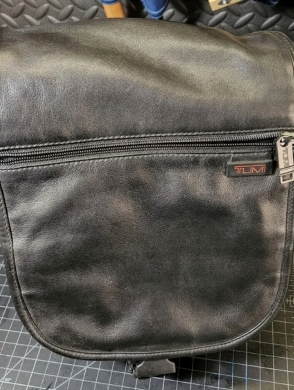 Tumi Nappa Leather Travel Bag